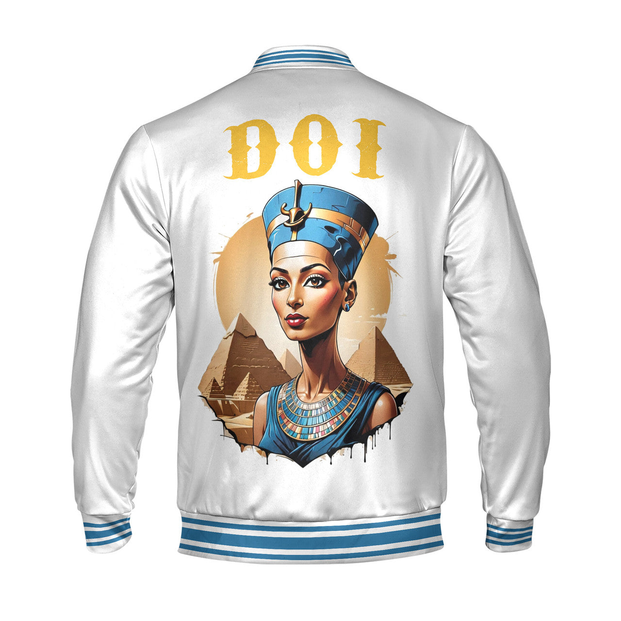 Customized Daughter of Isis DOI Pyramid Varsity Jacket S-5XL - FUKAMASONIC