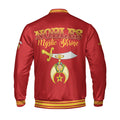 Personalized Mystic Shriner Noble Shriners Masonic Varsity Jacket S-5XL - FUKAMASONIC