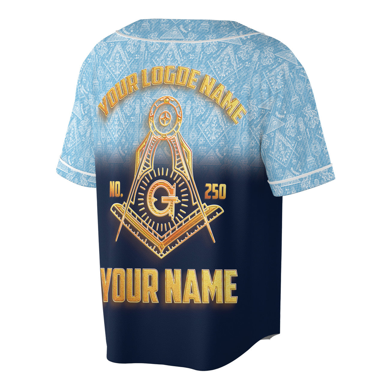 Customized Freemason 2B1 ASK1 Custom Baseball Jersey S-5XL - FUKAMASONIC