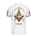 Custom Name MenÃ¢â‚¬â„¢s Freemasonry 3D Polo Shirt Size S-5XL - FUKAMASONIC