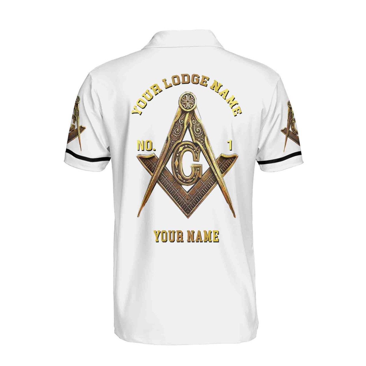 Custom Name MenÃ¢â‚¬â„¢s Freemasonry 3D Polo Shirt Size S-5XL - FUKAMASONIC