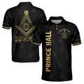 Customize Name Lodge Name Prince Hall PHA Freemasonry Masonic Men's Polo Shirt S-5XL - FUKAMASONIC