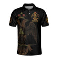 Custom Scottish Rite 33 Degree Emblem Design Masonic Men's Polo Shirt S-5XL - FUKAMASONIC