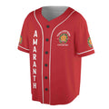 Custom Name Court Order of the Amaranth Emblem OES Unisex Baseball Jersey S-5XL - FUKAMASONIC