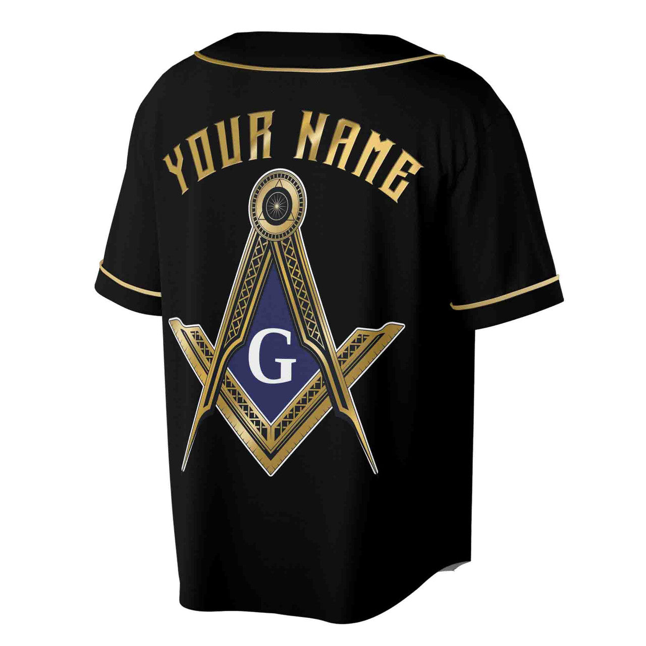 Custom Name Logde Name Number Masonic Lodge, PHA Freemasonry 3D Baseball Jersey Size S-5XL - FUKAMASONIC