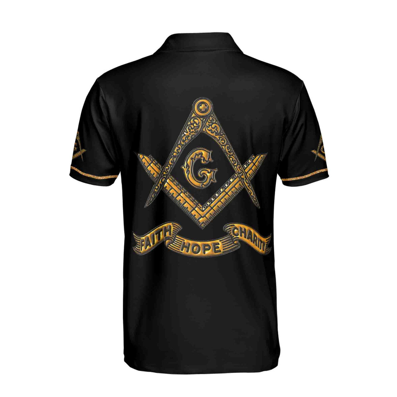 Customize Name, Lodge Name and Number Men Freemasonry 3D All Over Print Polo Shirt Size S-5XL - FUKAMASONIC