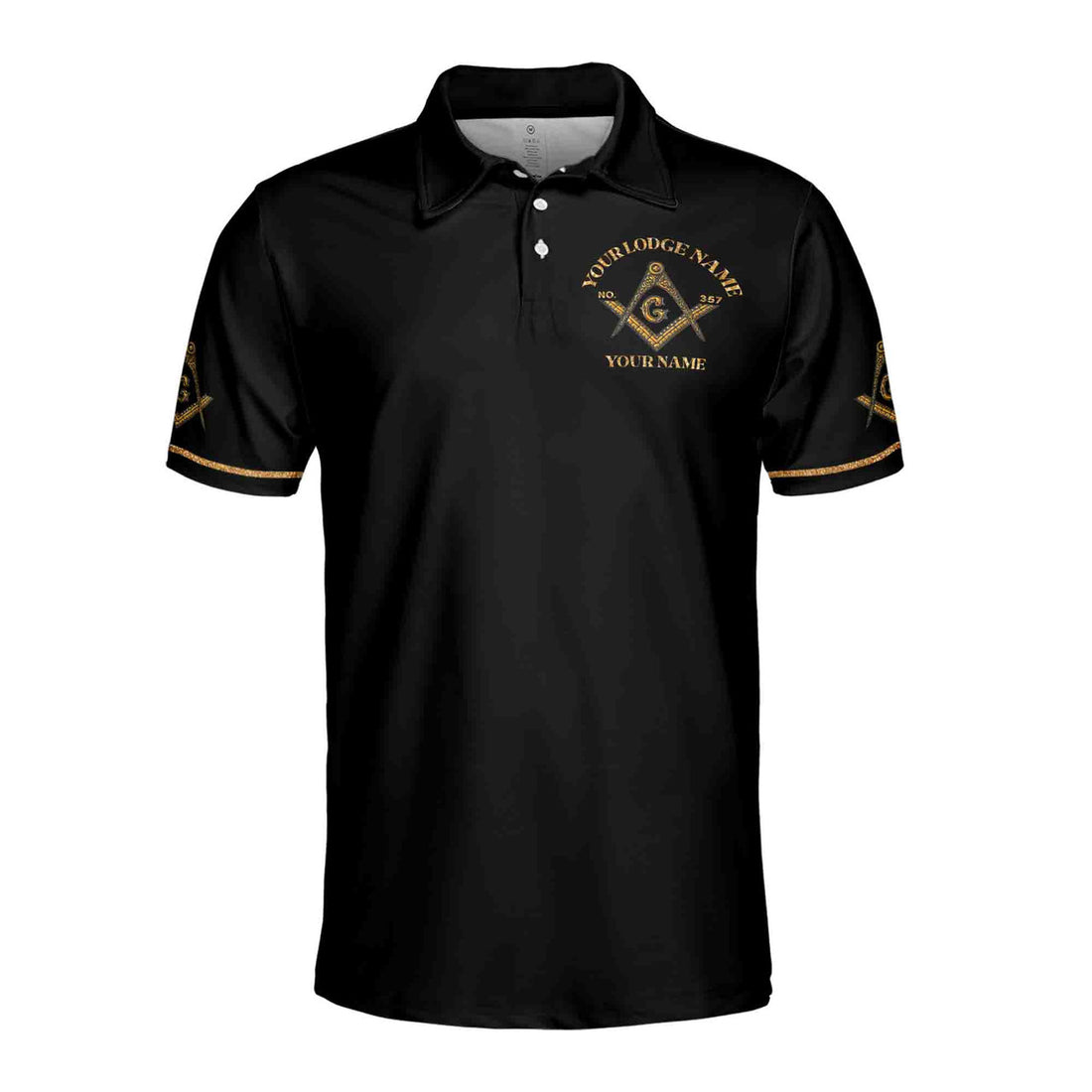 Customize Name, Lodge Name and Number Men Freemasonry 3D All Over Print Polo Shirt Size S-5XL