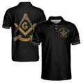 Customize Name, Lodge Name and Number Men Freemasonry 3D All Over Print Polo Shirt Size S-5XL