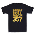 Masonic Prince Hall Mason 357 Square Compass Freemason Quote Retro Men's T-Shirt