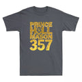 Masonic Prince Hall Mason 357 Square Compass Freemason Quote Retro Men's T-Shirt - FUKAMASONIC