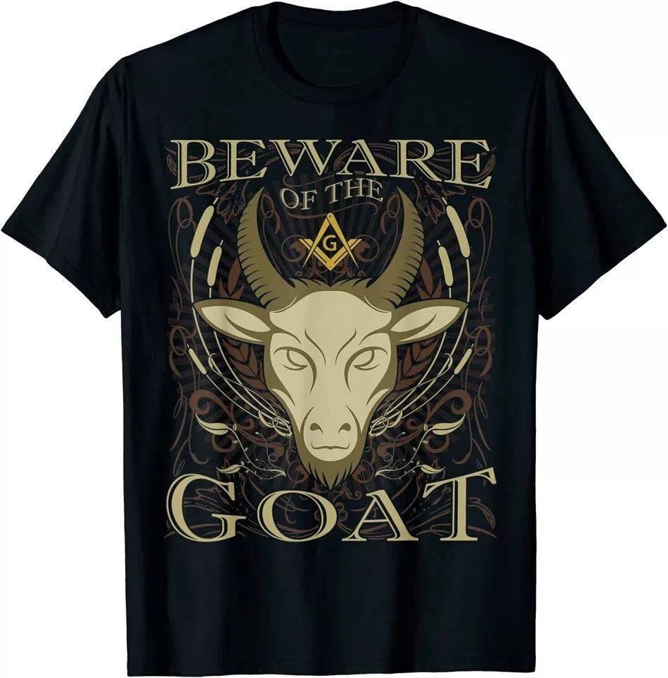 Masonic Shirt Goat Funny Design Great Gift Idea T-Shirt