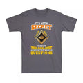 It's Not A Secret Charity Freemason Masonic Master Freemasonry Men's T-Shirt - FUKAMASONIC