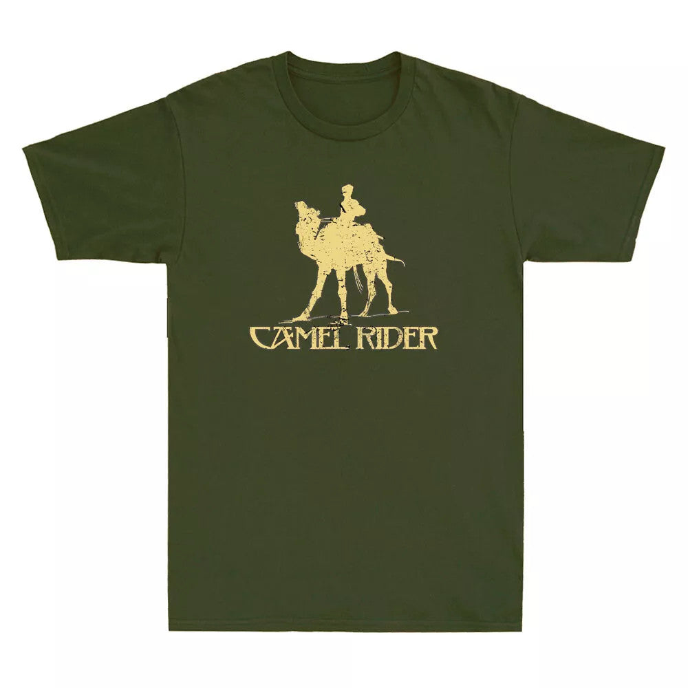 Camel Rider Shriner Masonic Symbol Freemason Funny Graphic Vintage Men's T-Shirt - FUKAMASONIC