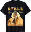 Noble Mystic Shriner Pharaoh King Muscular Pyramids Masonic T-Shirt
