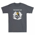 Freemason The Widow's Son Wings Skull Masonic Compass Square Retro Men's T-Shirt - FUKAMASONIC
