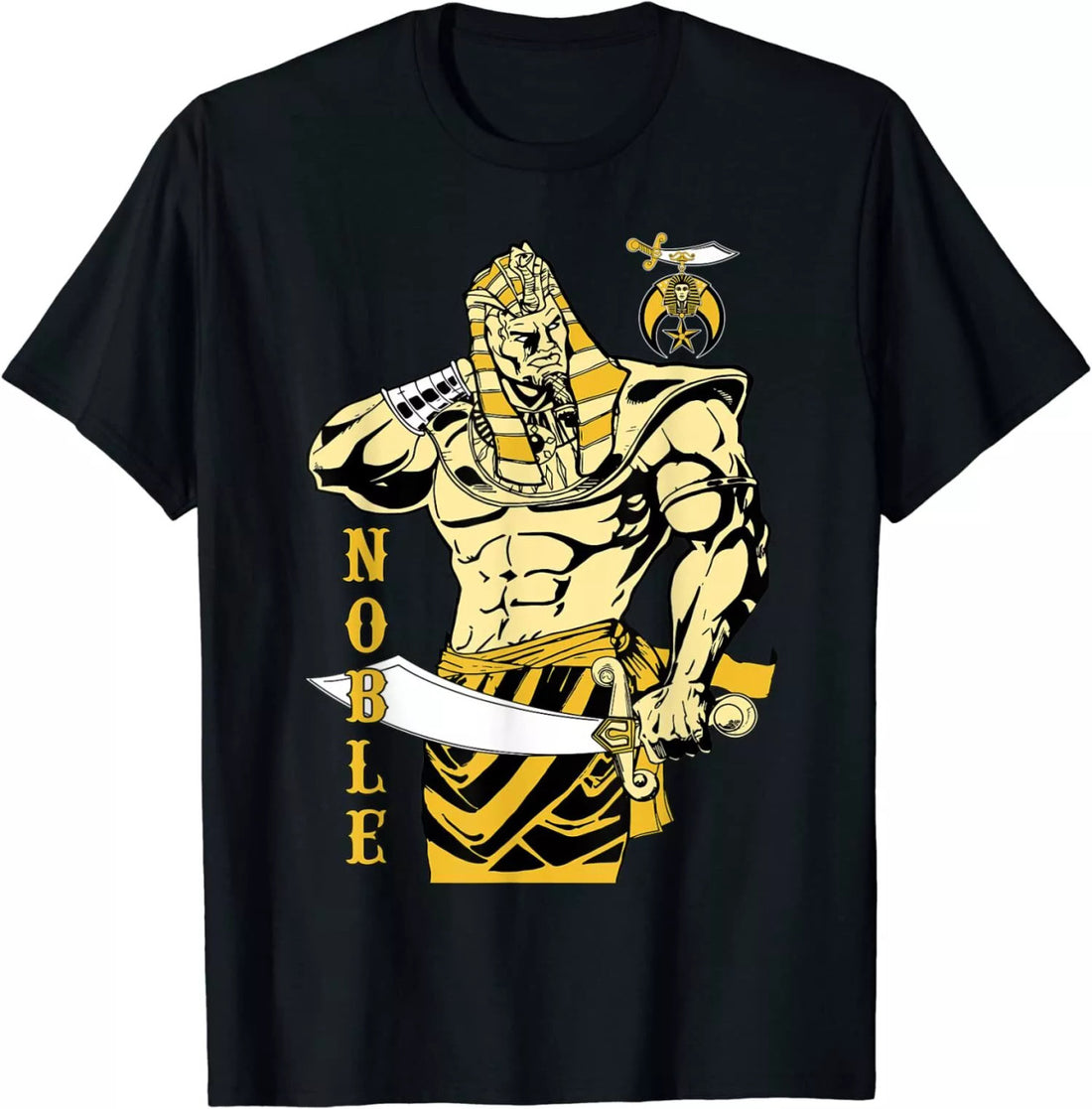 Mens Shriner Noble Pharaoh Mason PHA Shriner Father's Day Shirt S-3XL