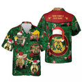 Custom Nobles Merry Christmas 3D All Over Print Hawaiian Shirt Size S-5XL - FUKAMASONIC