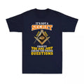 It's Not A Secret Charity Freemason Masonic Master Freemasonry Men's T-Shirt - FUKAMASONIC