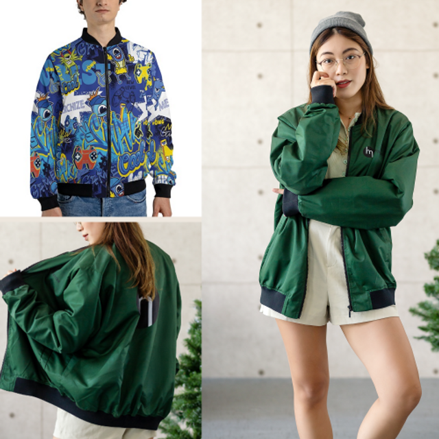 Custom Name Scottish Rite 33 Degree Eagle Wings Up Masonic Bomber Jacket S-5XL - FUKAMASONIC